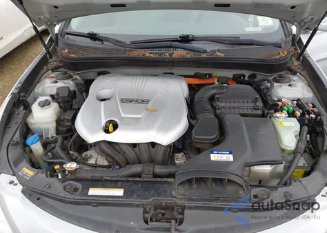 2013 Hyundai Sonata Hybrid Limited from USA, damaged, VIN KMHEC4A47DA100436